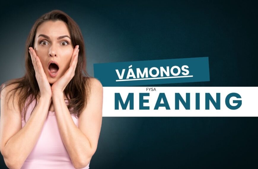 what does Vámonos mean?