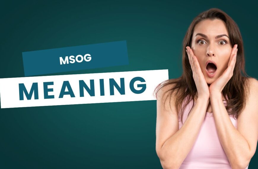 What is MSOG?
